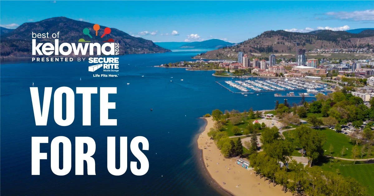Best of Kelowna 2024 - Vote for Synergy Landscape Design!